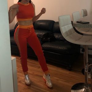 Two piece orange set 🍊
